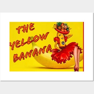 Yellow Banana Posters and Art
